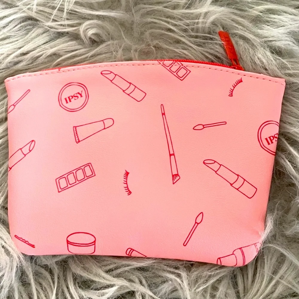 Ipsy Pink Glam Bag Cosmetic Bag